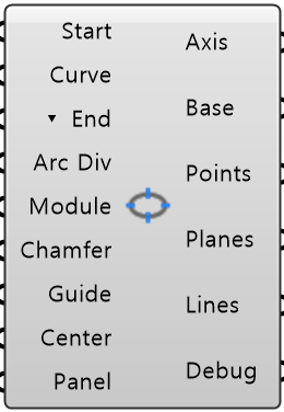 Axis component in Grasshopper