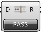 Data Gate component in Grasshopper
