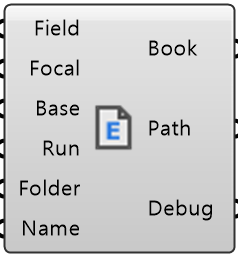 Excel Workbook component in Grasshopper