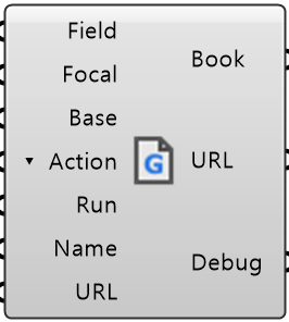 Google Workbook component in Grasshopper