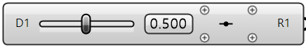 Slider Merge component in Grasshopper