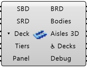 Stand 3D Plus component in Grasshopper