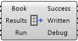 Table Out component in Grasshopper