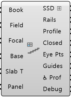 Table Section component in Grasshopper